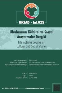 Uluslararası Kültürel ve Sosyal Araştırmalar Dergisi